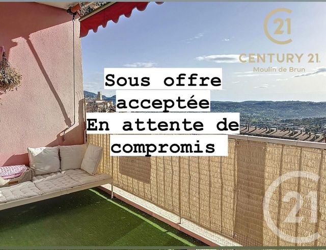 Appartement F2 à vendre - 2 pièces - 50.53 m2 - GRASSE - 06 - PROVENCE-ALPES-COTE-D-AZUR - Century 21 Moulin De Brun