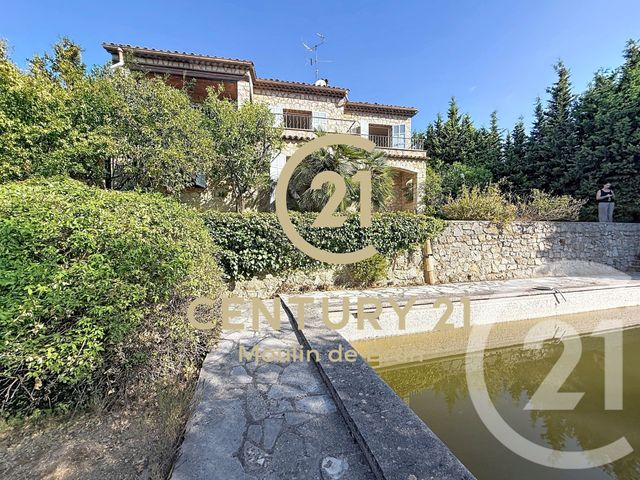 maison à vendre - 6 pièces - 150.9 m2 - GRASSE - 06 - PROVENCE-ALPES-COTE-D-AZUR - Century 21 Moulin De Brun